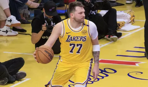 Doncic vive un momento  especial con los Lakers