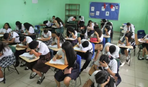 Estudiantes solo tuvieron 32 días de clases durante el primer trimestre