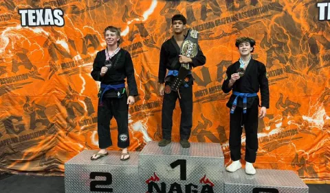 Lucas Goldner gana oro y plata en Jiu-Jitsu en Estados Unidos