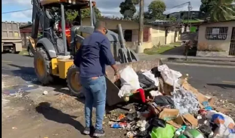 Operativo de aseo en San Miguelito ha llegado a 90% de puntos críticos