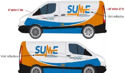 Refrendan compra de 24 ambulancias para el Sume 911