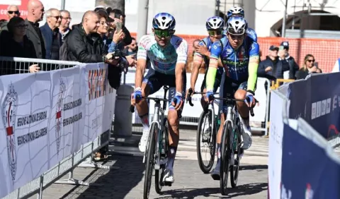 Roberto González, rey de la montaña en el Giro Di Sardegna