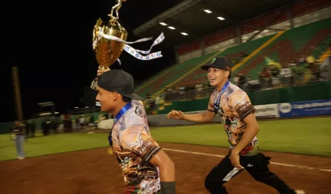 Panamá Oeste festeja su cuarto título en el béisbol juvenil