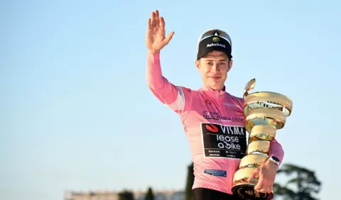 Vingegaard se lleva el  Giro 
