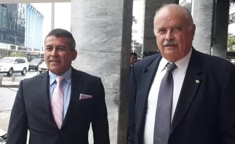 Miguel Antonio Bernal y Sidney Sittón exigen respeto de parte del  Ministerio Público