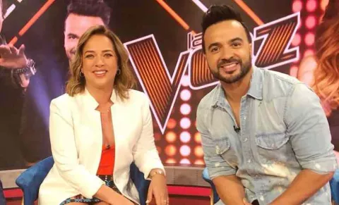 Luis Fonsi y Adamari López se reencuentran en entrevista