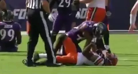 Marlon Humphrey no trató de estrangular a Odell Beckham, dicen los Ravens