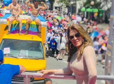 Alicia Machado y sus confesiones sobre las novias que ha tenido