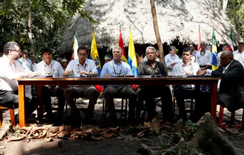 Duque invita a los presidentes a reaccionar frente al cambo climático en la Amazonía