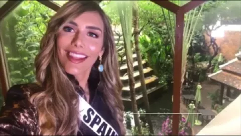 Saludo de Miss España para Colombia causa incomodidad