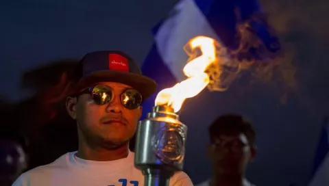 La Antorcha de la Independencia de Centroamérica llega a territorio nicaragüense