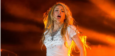 Shakira y Christina Aguilera en Wango Tango