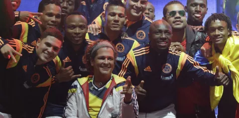 Carlos Vives llega a lo grande a su primer Mundial