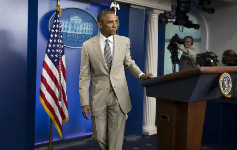 ¿Qué lleva puesto Obama?