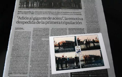 El Gobierno argentino cree que no existe la tecnología para reflotar ARA San Juan