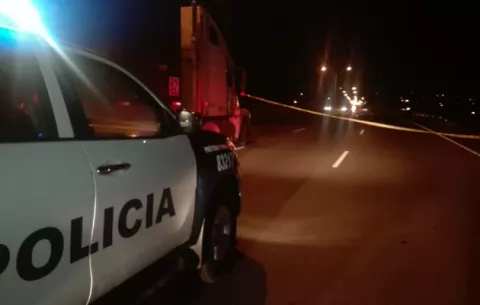 Fatal accidente, atropellan a menor y queda tirada en carriles de la autopista Arraiján - La Chorrera