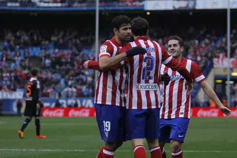 Los números avalan al Atlético en su eliminatoria con el Milan