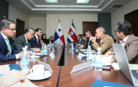 Autoridades de Panamá y Costa Rica adelantan asuntos comerciales de importancia para ambos países