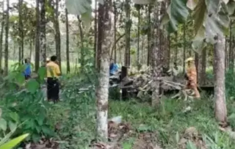 Piloto gravemente herido al caer avioneta cerca de la frontera con Panamá 