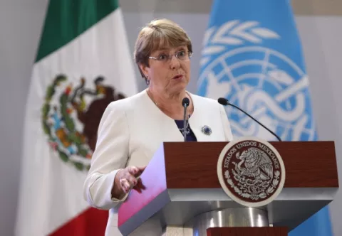Bachelet ofrece apoyo para que la nueva Guardia Nacional respete los derechos humanos
