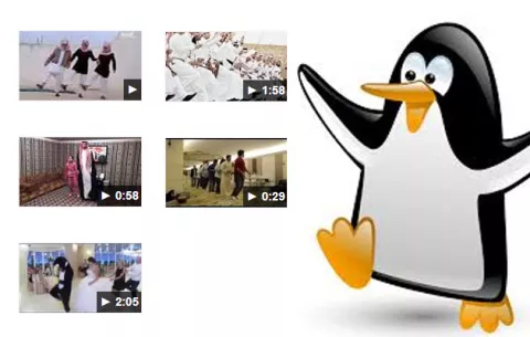 VIDEO: El baile del pinguino lleva presencia fuerte en Arabia Saudita