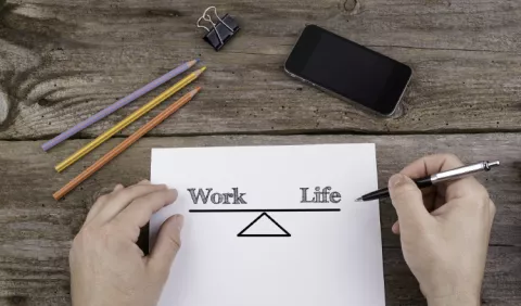 Balance entre  vida y  trabajo