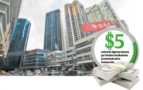 Bancos cobrarán  nuevos recargos a cuentahabientes