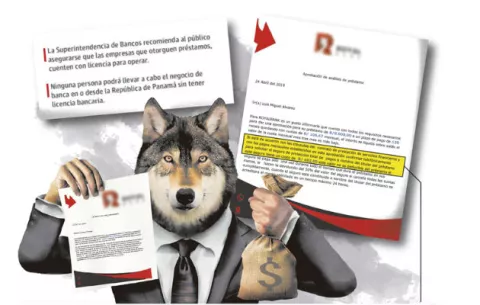 Bancos falsos endulzan a sus víctimas con el otorgamiento de préstamos 