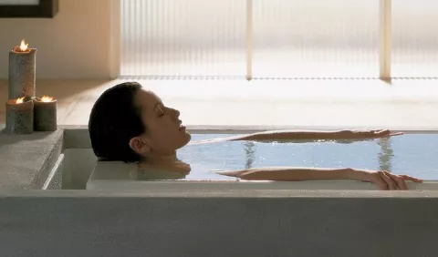 Un baño con burbujas de placer 