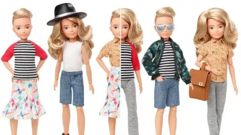 Barbie lanza su primera línea de muñecas de género neutro