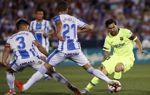 Barcelona pasa pena ante el colista Leganés