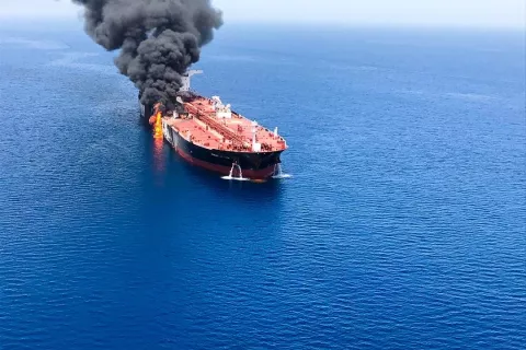 Irán niega responsabilidad en ataque contra barco de bandera panameña en Ormuz