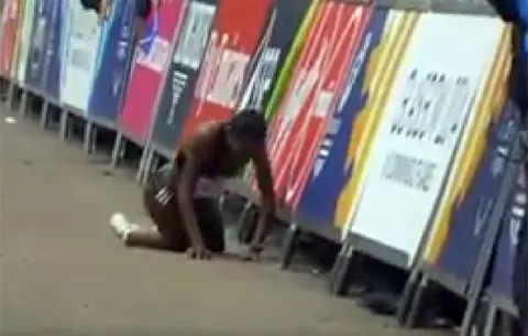 El empeño de esta atleta deja a todos boquiabiertos: VIDEO