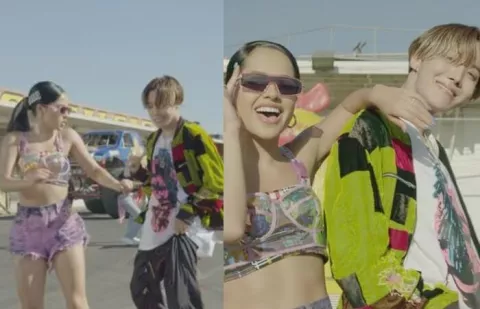 El Chicken Noodle Soup Challenge de Becky G y J-Hope se toma las redes 