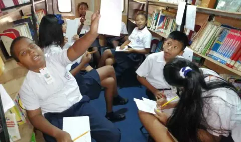 Promueven el arte y la lectura en Curundú 