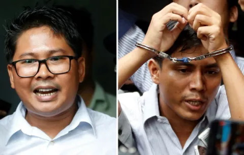 Dos periodistas de Reuters apelan contra los siete años de cárcel en Birmania