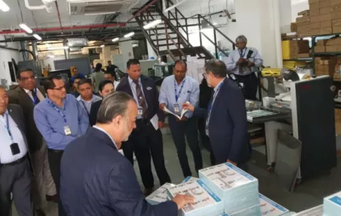 Tribunal Electoral inicia impresión de boletas para las elecciones de mayo  