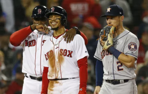 Boston pone contra la pared a los Astros de Houston