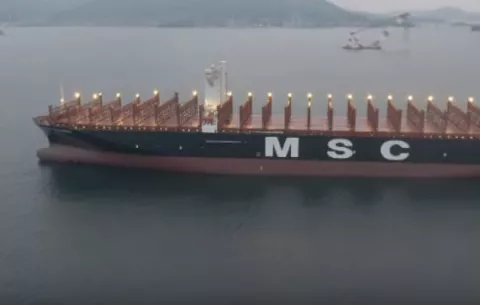 MSC GÜLSÜN, buque portacontenedores con mayor capacidad,  se suma al registro de naves de Panamá