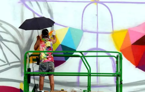 "Calles de Color" invaden Miami con el arte urbano de Remed y Okuda