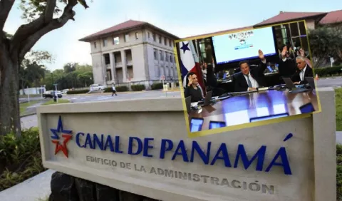 Gabinete de Juan Carlos Varela se tomó directiva de la Autoridad del Canal 