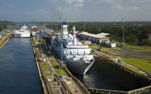 El cambio climático amenaza al Canal de Panamá