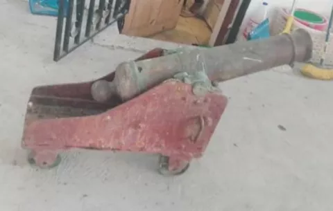 Recuperan cañón histórico robado de la Iglesia de San Felipe de Portobelo 