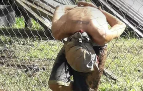 Pobladores capturan a ladrón a punta de machete y palos en Capira 