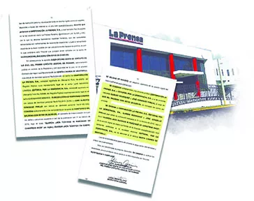Condenan a La Prensa por daños y perjuicios causados  a Marta Linares