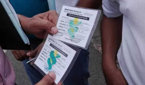 Minsa trata de evitar que se  falsifiquen los carnés de salud 