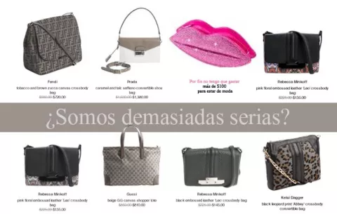 Tendencia de moda: A reirnos con bolsas divertidas