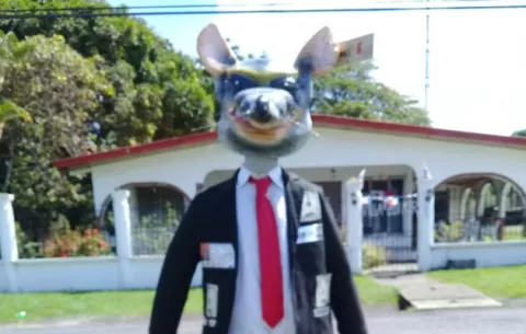 "Judas" para Año Viejo en Chame destacan el "No a la reelección"