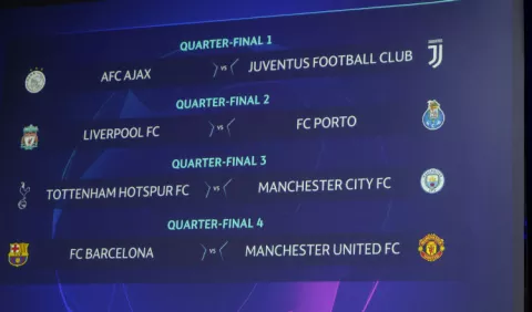 Definidos los cruces en la Champions