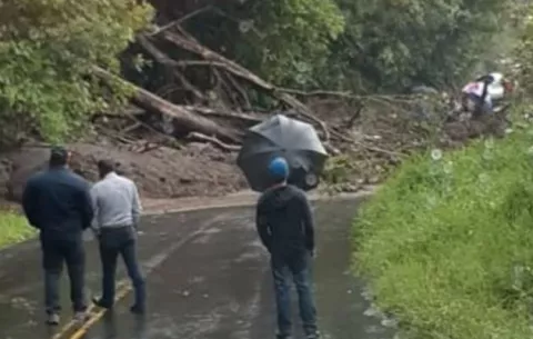 Deslizamientos en Río Sereno en Chiriquí por causa de fuertes lluvias
